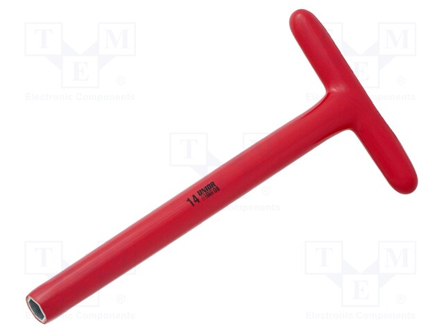 Wrench; 6-angles,insulated,socket spanner; HEX 14mm; 196/2LVDP