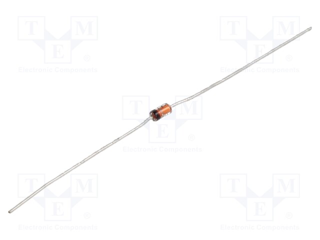 Diode: Zener; 0.5W; 7.5V; Ammo Pack; DO35; single diode; Ufmax: 1V