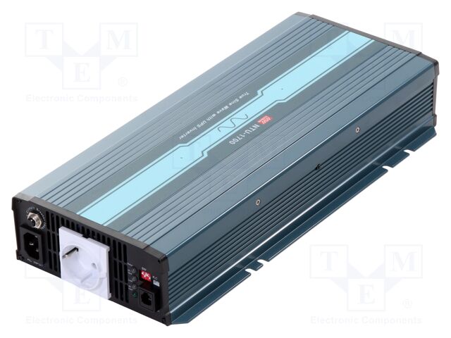 Converter: AC/DC; 1.7kW; Uout: 230VAC; 10÷16.5VDC; 400x184x70mm