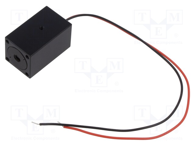 Module: laser; 4mW; red; line; 635nm; 2.7÷3.3VDC; 20÷45mA; 110°