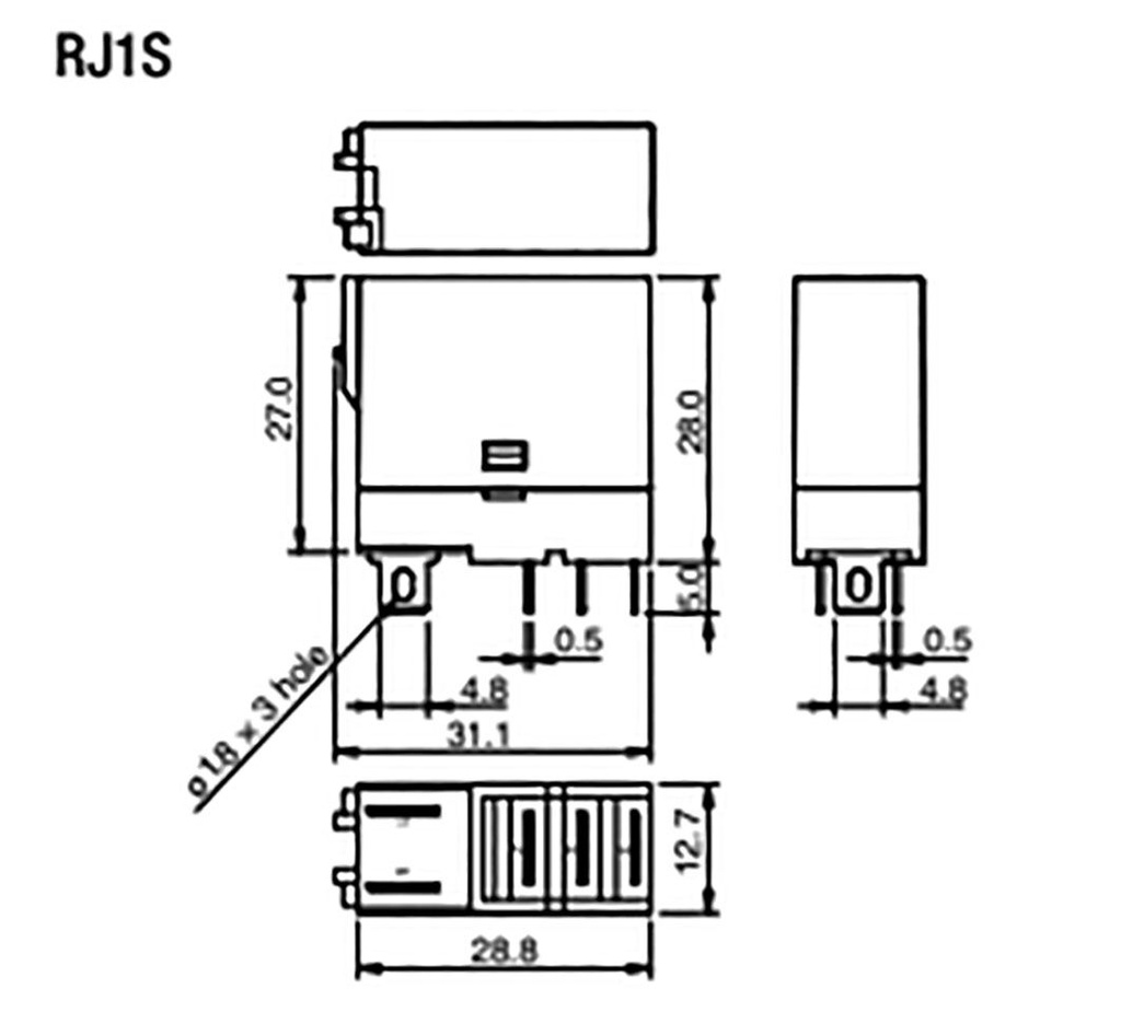 Relay: electromagnetic; SPDT; Ucoil: 110VAC; 6A/250VAC; 6A/30VDC