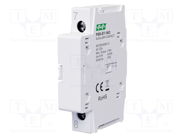 Auxiliary contacts; 415VAC; 80A; IP20; for DIN rail mounting