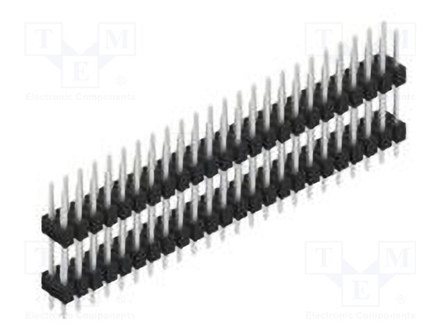 Connector: pin strips; pin header; male; PIN: 48; 2.54mm; THT; 2x24