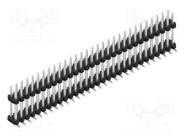 Connector: pin strips; pin header; male; PIN: 60; 2mm; SMT; 2x30