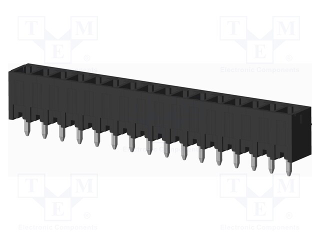 Connector: pluggable terminal block; socket; male; on PCBs