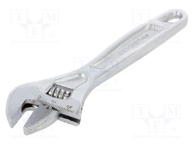 Wrench: adjustable; Jaw capacity: 24mm; Overall len: 150mm