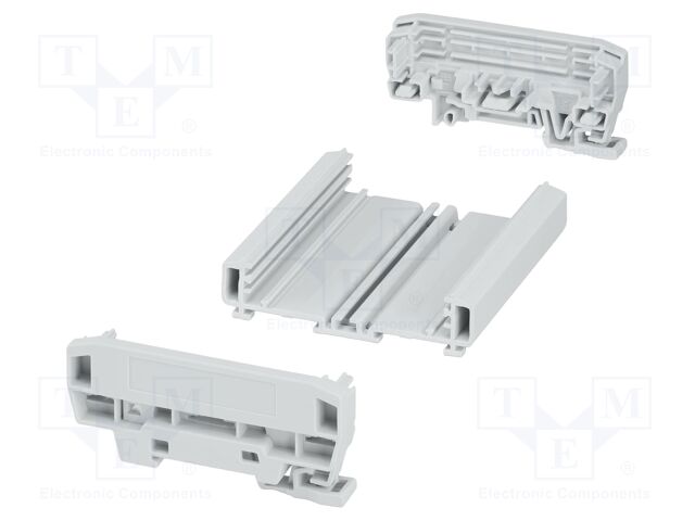 Enclosure: for DIN rail mounting; Y: 92.3mm; X: 103.8mm; Z: 39.45mm