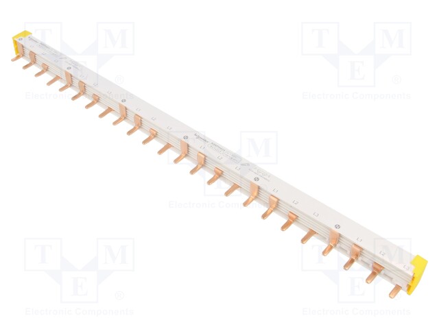 Busbar; Poles: 4; Urated: 415V; 100A; No.of mod: 24; Uinsul: 500V