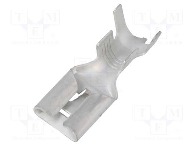 Terminal: flat; 9.5mm; 1.2mm; female; 6÷10mm2; crimped; for cable
