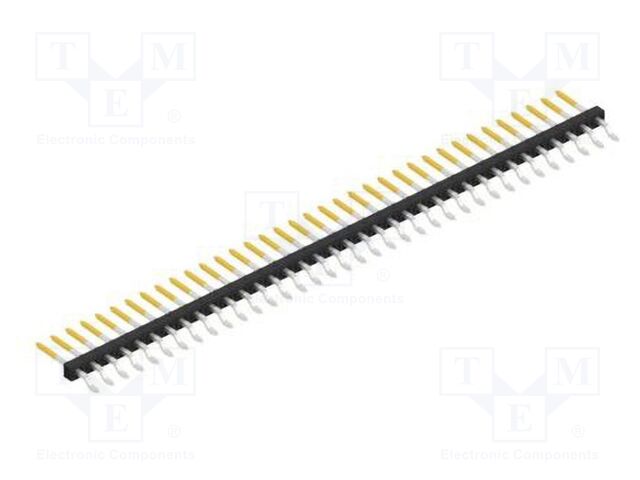 Connector: pin strips; pin header; male; PIN: 36; 2mm; SMT; 1x36