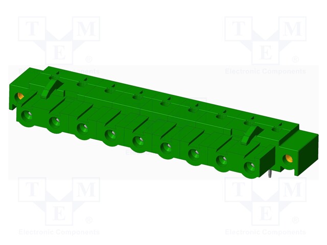Connector: pluggable terminal block; socket; female; angled 90°