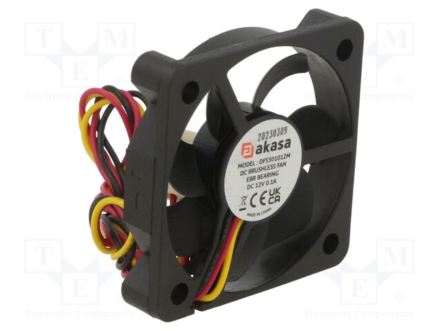 Fan: DC; axial