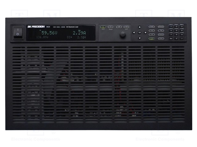 Device: programmable electronic load DC; 0÷120V; 0÷600A; 4.5kW