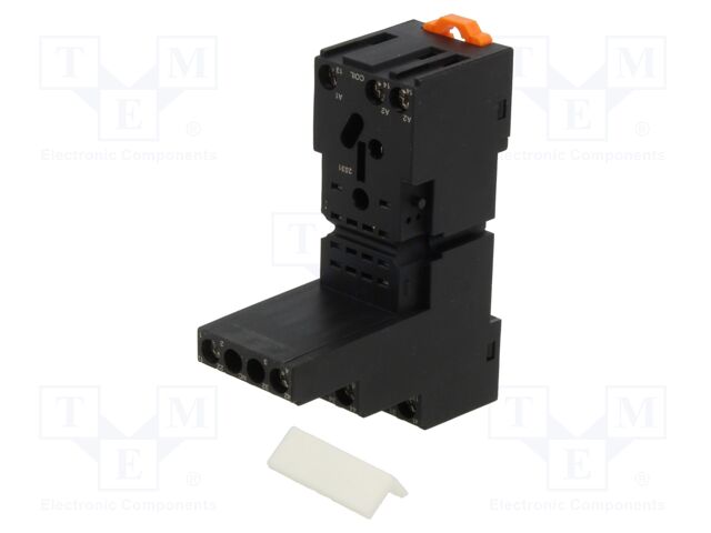 Socket; PIN: 14; 12A; 300VAC; H: 79.9mm; W: 27.2mm; screw terminals
