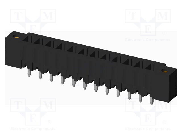 Connector: pluggable terminal block; socket; male; on PCBs