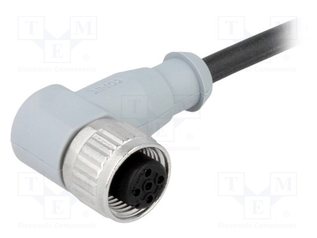 Plug; M12; PIN: 4; female; A code-DeviceNet / CANopen; 3m; cables