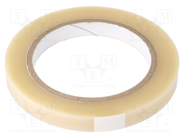 Tape: electrical insulating; W: 12mm; L: 66m; Thk: 60um; acrylic