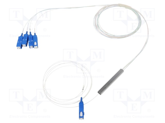 Transition: splitter; both sides,SC/UPC; 1.5m; Wire dia: 0.9mm