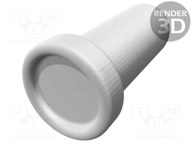 Connector: pin strips; socket; gold-plated; 6.65mm