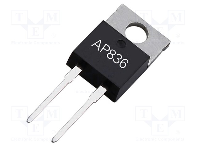 Resistor: thick film; THT; TO220; 10Ω; 35W; ±5%; -65÷150°C
