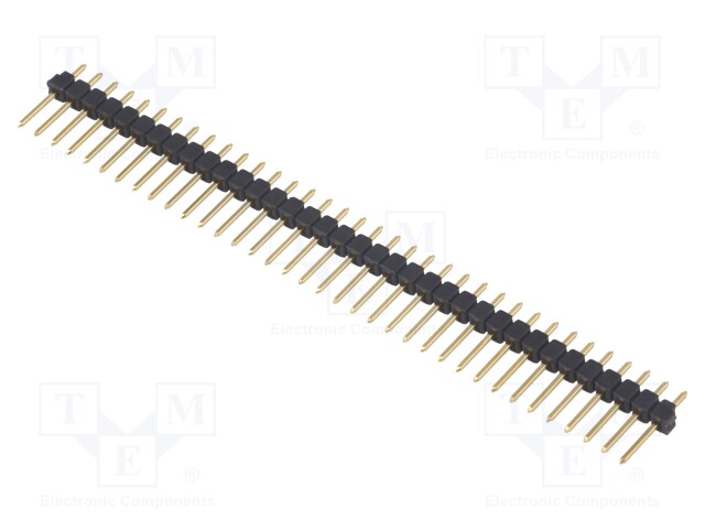 Pin header; pin strips; male; PIN: 36; straight; 2.54mm; THT; 1x36