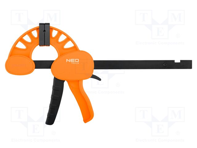 Parallel clamp; automatic; max.150mm; HEAVY DUTY