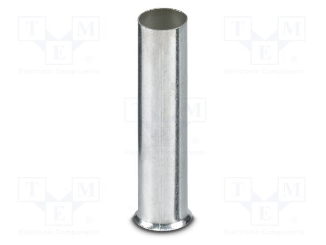 Tip: bootlace ferrule; non-insulated; copper; 25mm2; tinned; 25mm