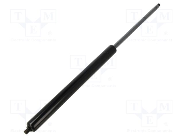 Gas spring; Thread: M8; E: 455mm; Øout: 21mm; Piston diam: 10mm; 500N