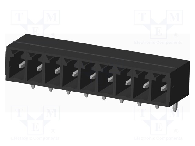 Connector: pluggable terminal block; socket; male; on PCBs