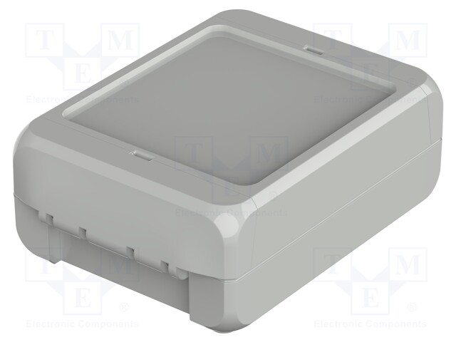 Enclosure: multipurpose; X: 80mm; Y: 113mm; Z: 40mm; BOCUBE; ABS; grey