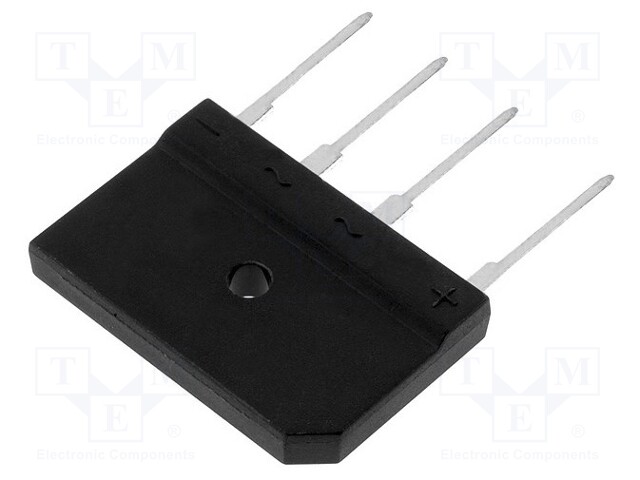 Bridge rectifier: one-phase; Urmax: 50V; Ifsm: 400A; GBK; If: 35A
