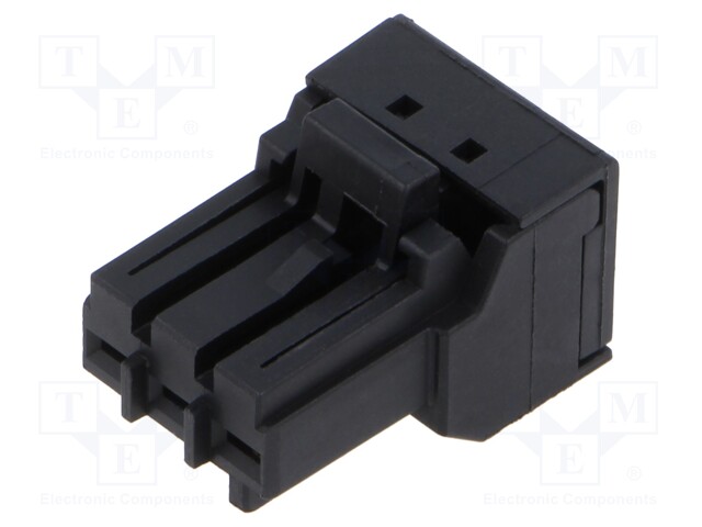 Pluggable terminal block; 5mm; ways: 3; straight; plug; female