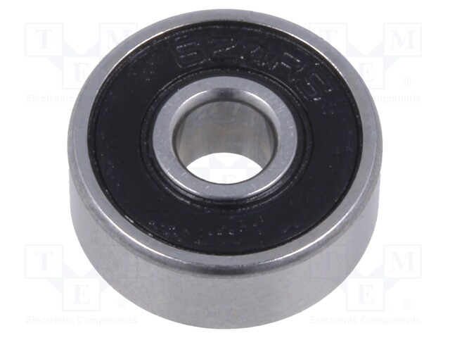 Bearing: single row deep groove ball; Øint: 4mm; Øout: 13mm; W: 5mm