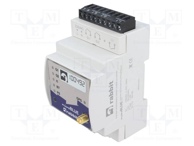 Programmable time switch; 230VAC; number of operation modes: 4