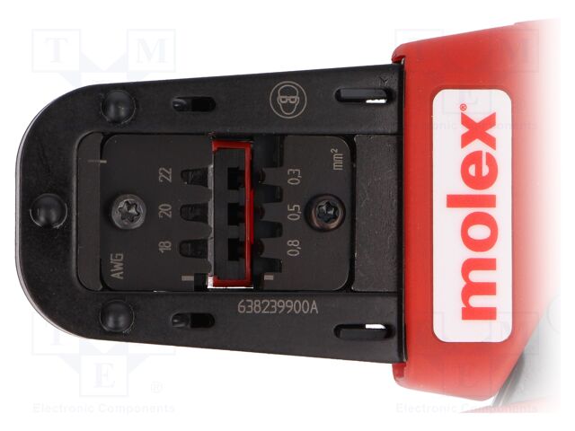 Tool: for crimping; terminals; 18AWG÷22AWG; Application: MX-67581