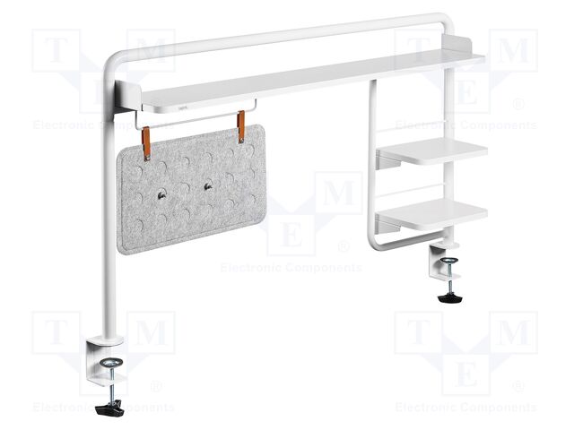 Shelf; white; 1200mm; steel