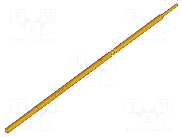 Test probe socket; Operational spring compression: 2.5mm; 2A