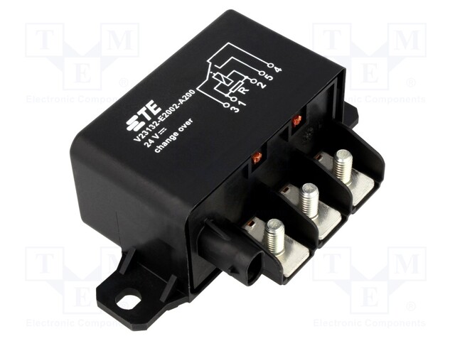 Relay: electromagnetic; SPDT; Ucoil: 24VDC; 130A; Series: HCR150