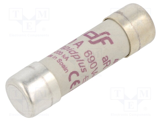 Fuse: fuse; aR; 40A; 690VAC; 700VDC; 14x51mm
