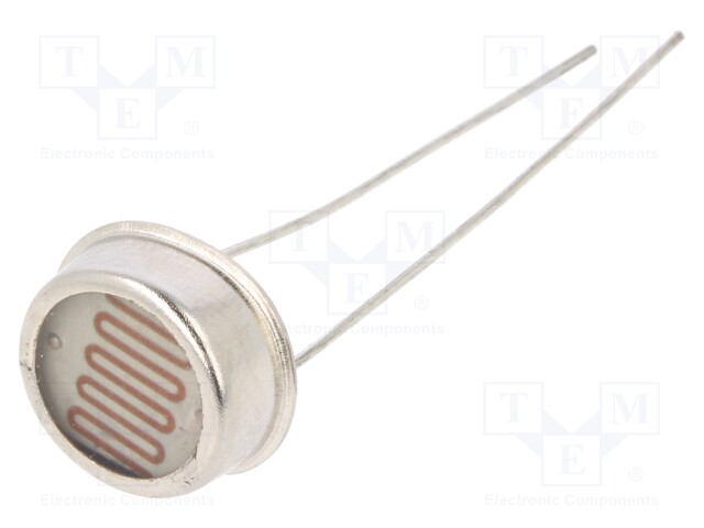 Photoresistor; 250mW; 18÷50kΩ; 560nm; Mounting: THT; 250VDC