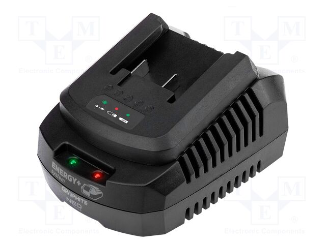 Charger: for rechargeable batteries; Li-Ion; 18V; Usup: 230VAC