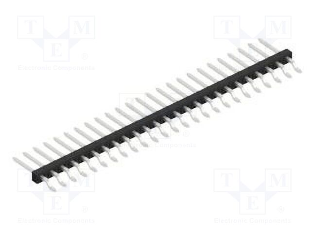 Connector: pin strips; pin header; male; PIN: 25; 2mm; SMT; 1x25
