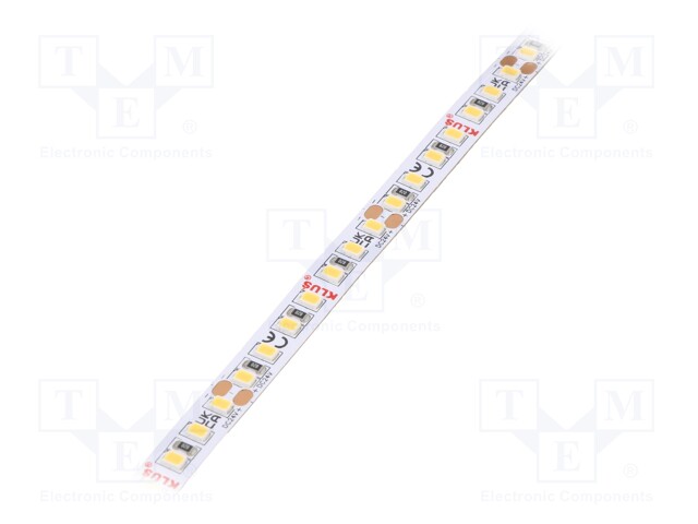 LED tape; white neutral; 24V; LED/m: 140; 8mm; IP20; 120°; 9.6W/m