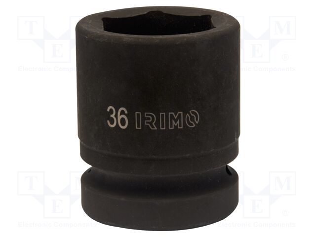 Cap; 6-angles,socket spanner,impact; HEX 36mm; 1"; 65mm