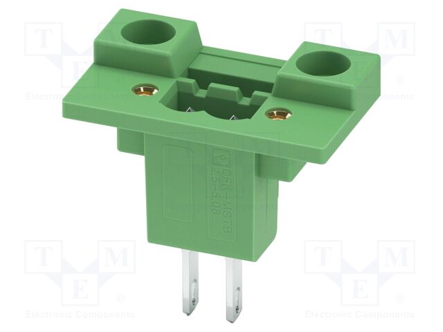 Pluggable terminal block; 5.08mm; ways: 2; straight; socket; male