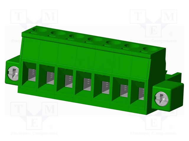 Connector: pluggable terminal block; plug; female; straight; 12A