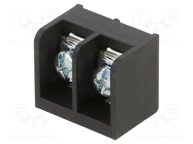 Connector: terminal block; YQ; 30A; 300V; terminal; PIN: 2; on PCBs
