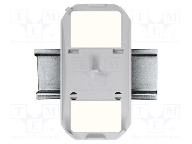 Mounting plate; for DIN rail mounting; intelligent house; grey