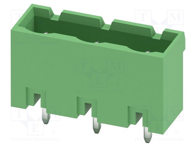 PCB headers, nominal cross section: 2.5 mm?, color: green, n