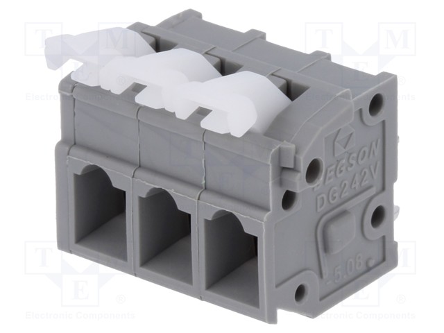 PCB terminal block; straight; 5.08mm; ways: 3; on PCBs; 0.2÷2.5mm2